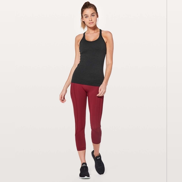 Lululemon Ebb to Street Tank Black Sz 10 - Picture 3 of 10